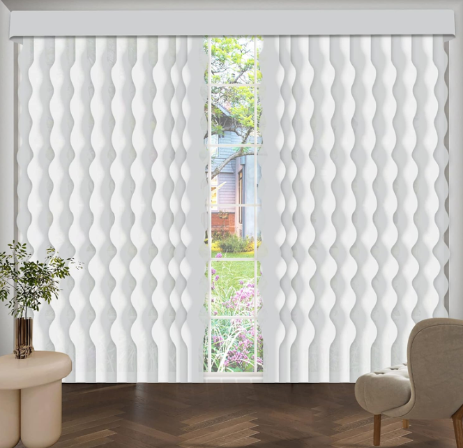 Cordless Blackout S Wave Vertical Blinds $3500