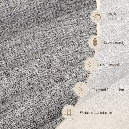 Single-Layer Blackout Roman Shades, Cordless Privacy Window Shades,  Silver Mist