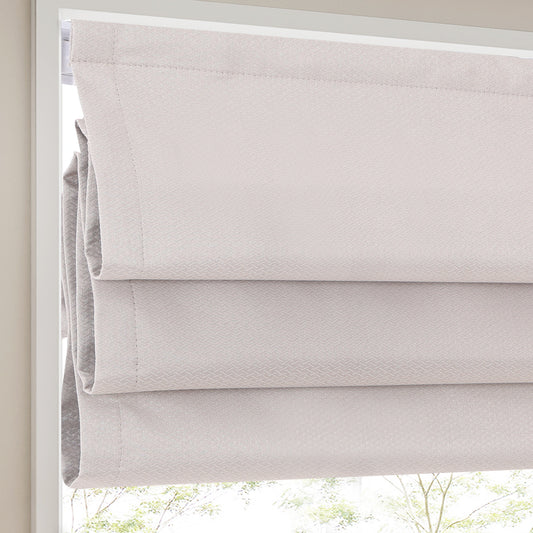 No Drill Cordless Roman Shades Oatmeal Linen Light Filtering Tension Blinds